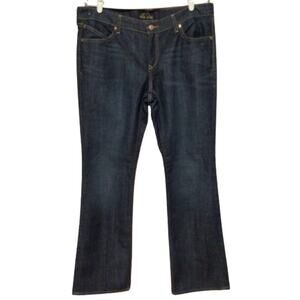 Old Navy Blue Diva Bootcut Low Rise Stretch Jeans Women’s Size 14 NWOT